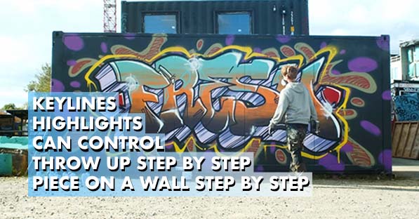 How to make graffitipieces