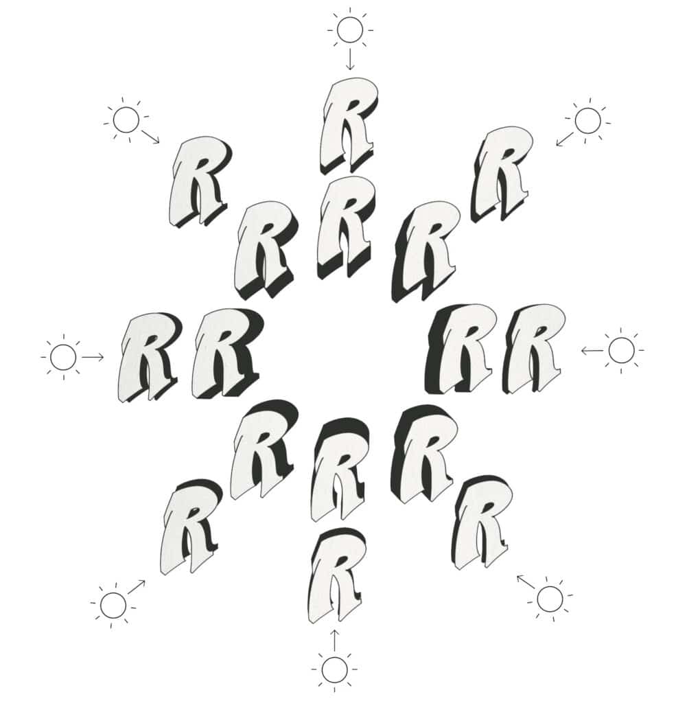 Wheel of shadows Graffiti