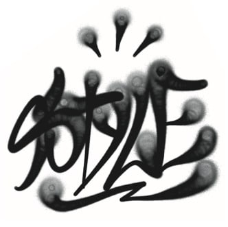 Graffiti Tag style