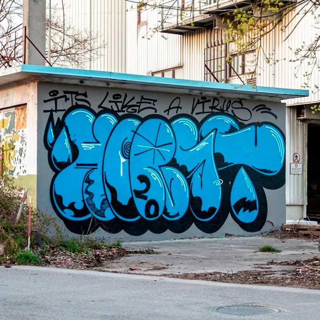 Types of graffiti font