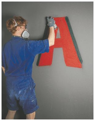 Easy graffiti letters