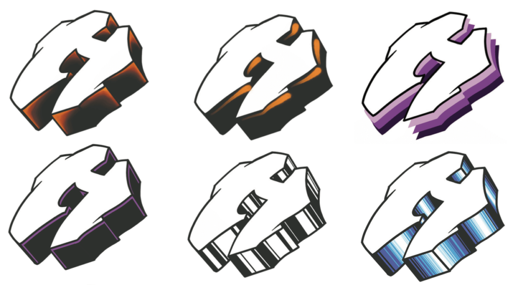 Different 3D Fill-ins