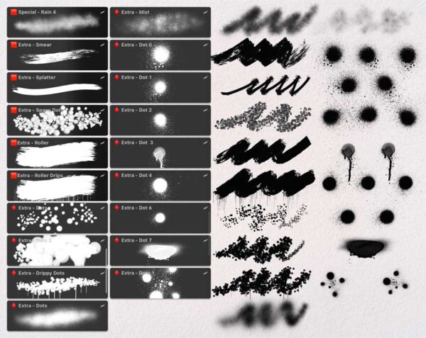 Graffiti Brushes For Procreate - Full Pack - Image 8