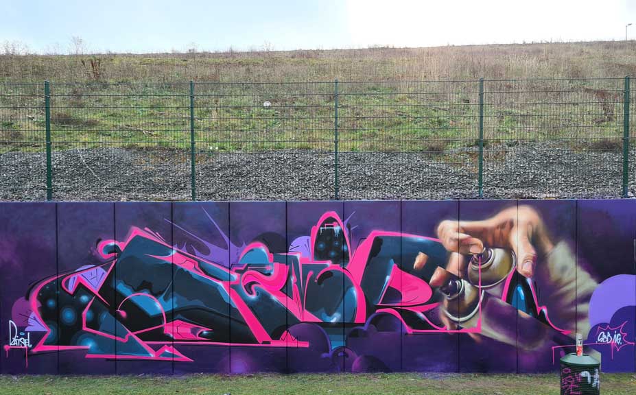 Graffiti Writer SEMOR piece 2022