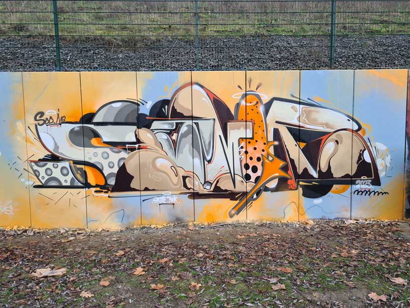 Graffiti Writer SEMOR piece 2023