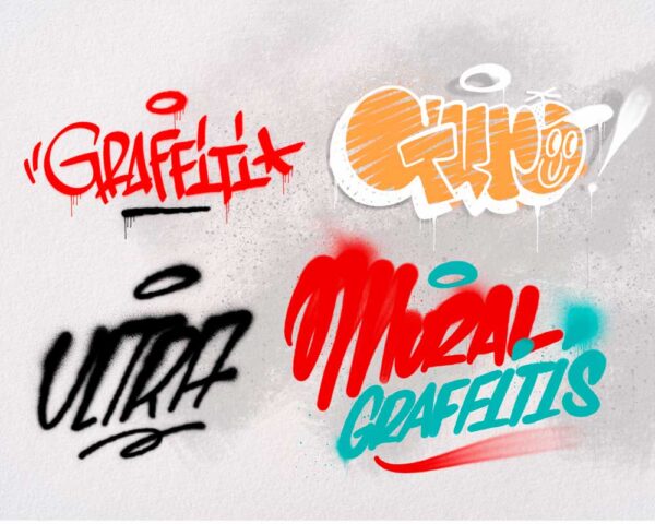 Graffiti brushes Medium pack - product image
