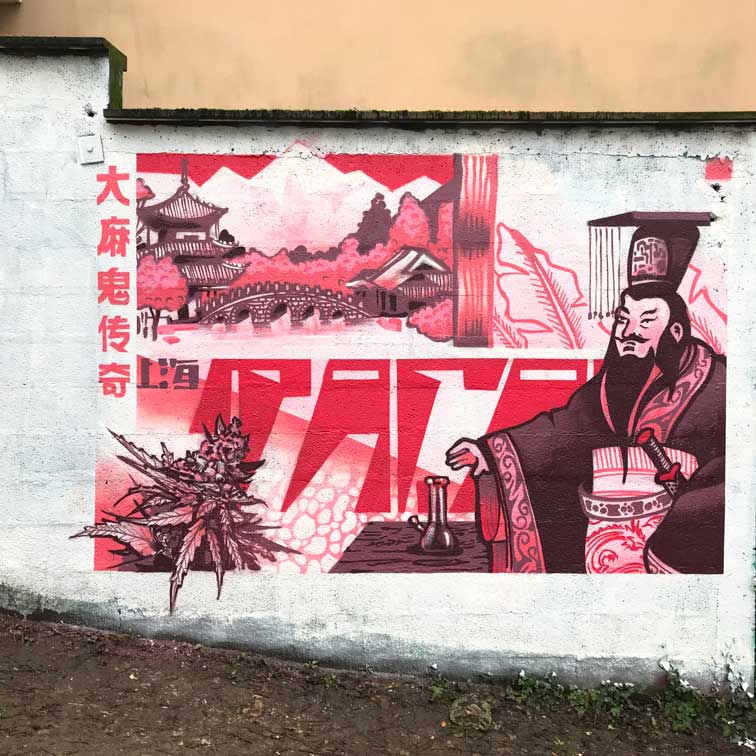 Graffiti Writer Tacos piece 2018