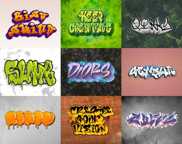 Graffiti Fonts Bundle - Image 3